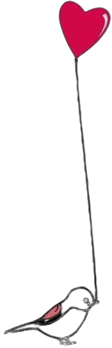 Heart and Bird